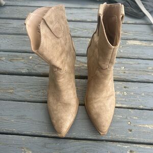 Steve Madden ankle cowboy boots